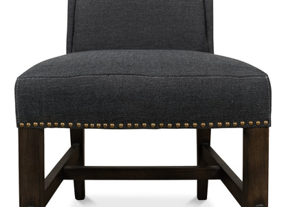 Black High Back Dining Chair