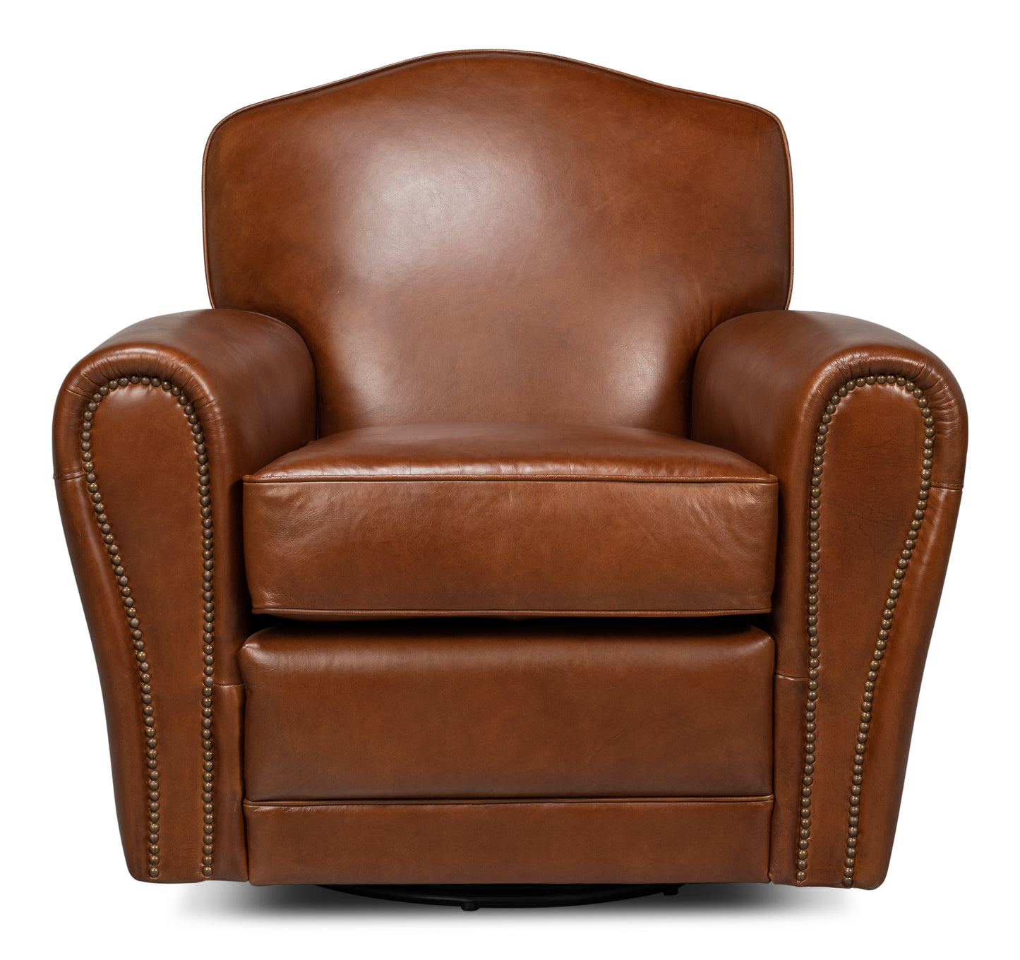 Elite French Club Swivel Chair
