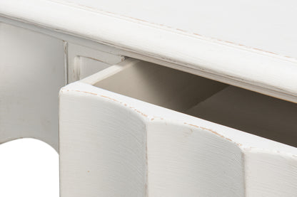 Chantal Console Table Antique White