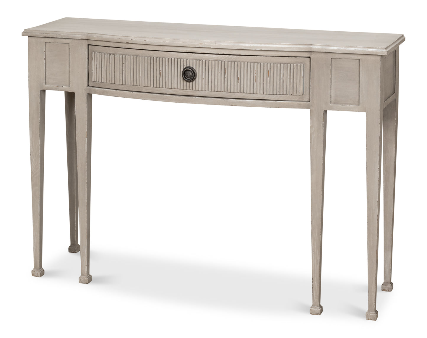 MADORA BUNGALOW CONSOLE TABLE, GREY