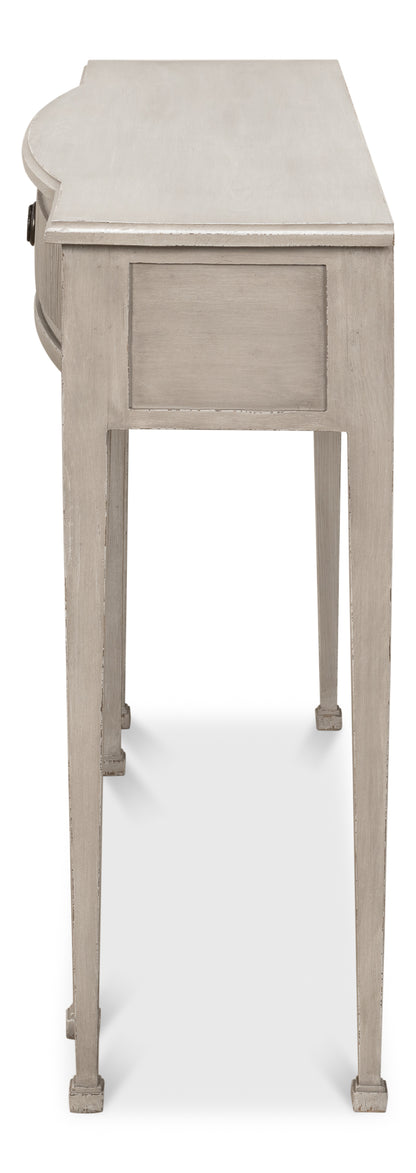 MADORA BUNGALOW CONSOLE TABLE, GREY