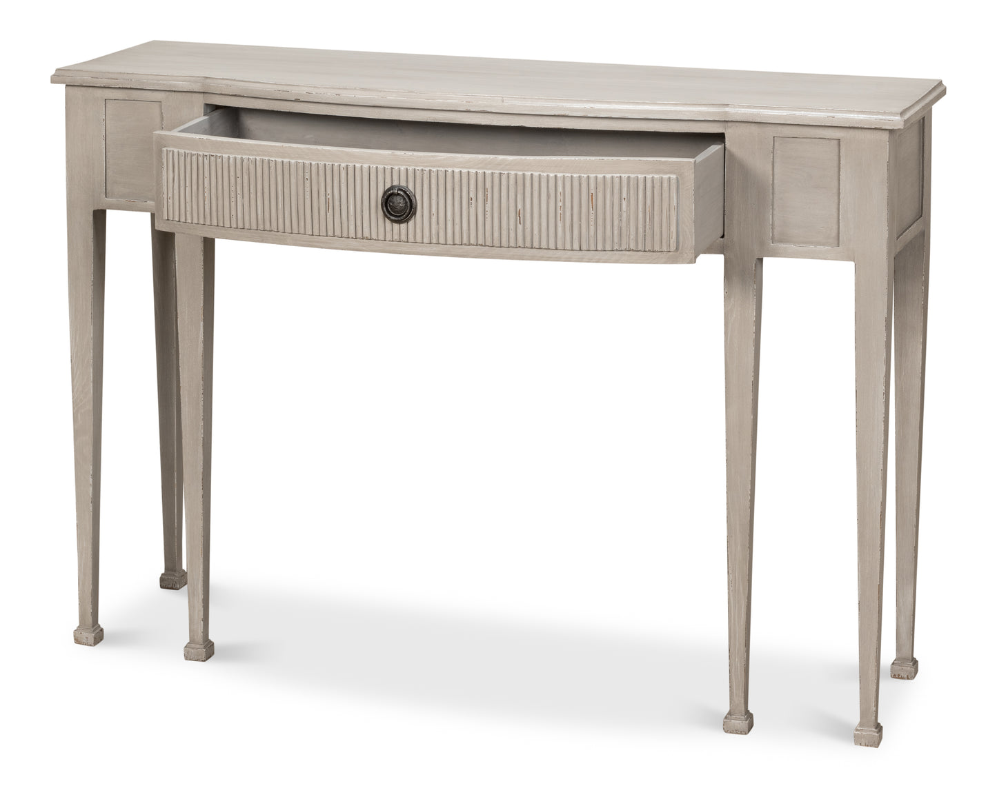 MADORA BUNGALOW CONSOLE TABLE, GREY