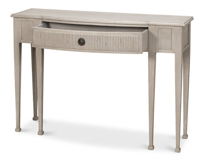 MADORA BUNGALOW CONSOLE TABLE, GREY