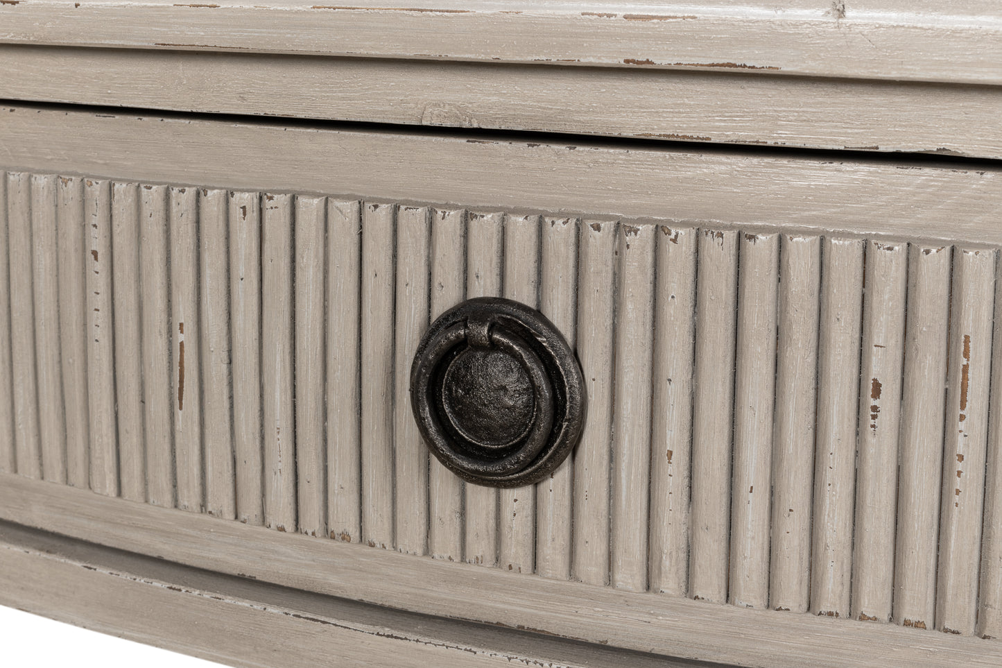 MADORA BUNGALOW CONSOLE TABLE, GREY