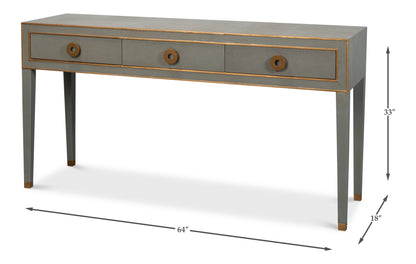 Gabriella Console Storm Grey