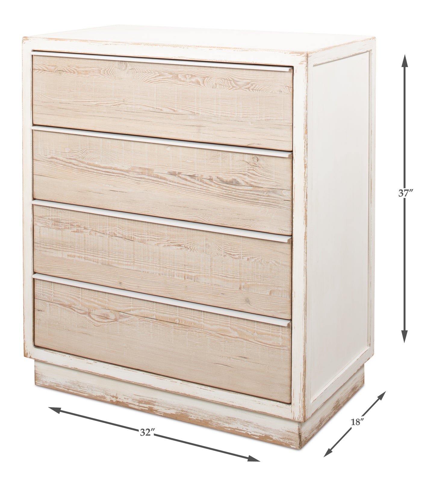 STEFANO FOUR DRAWER COMMODE