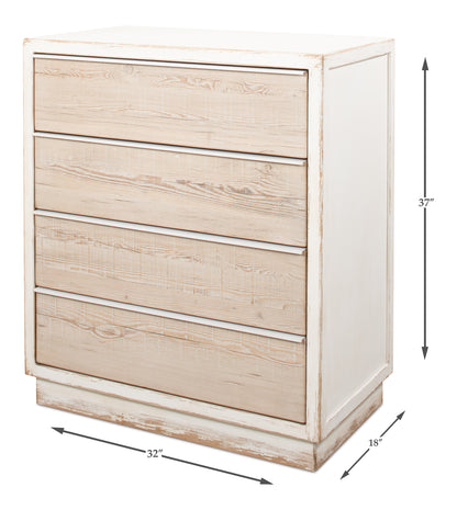 STEFANO FOUR DRAWER COMMODE