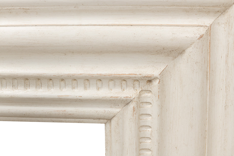 Mantel Console Antique White