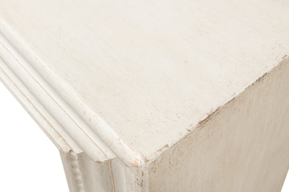 Mantel Console Antique White