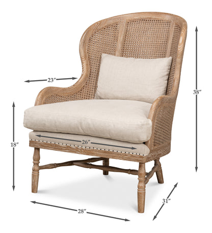 RANDOLPH WING CHAIR