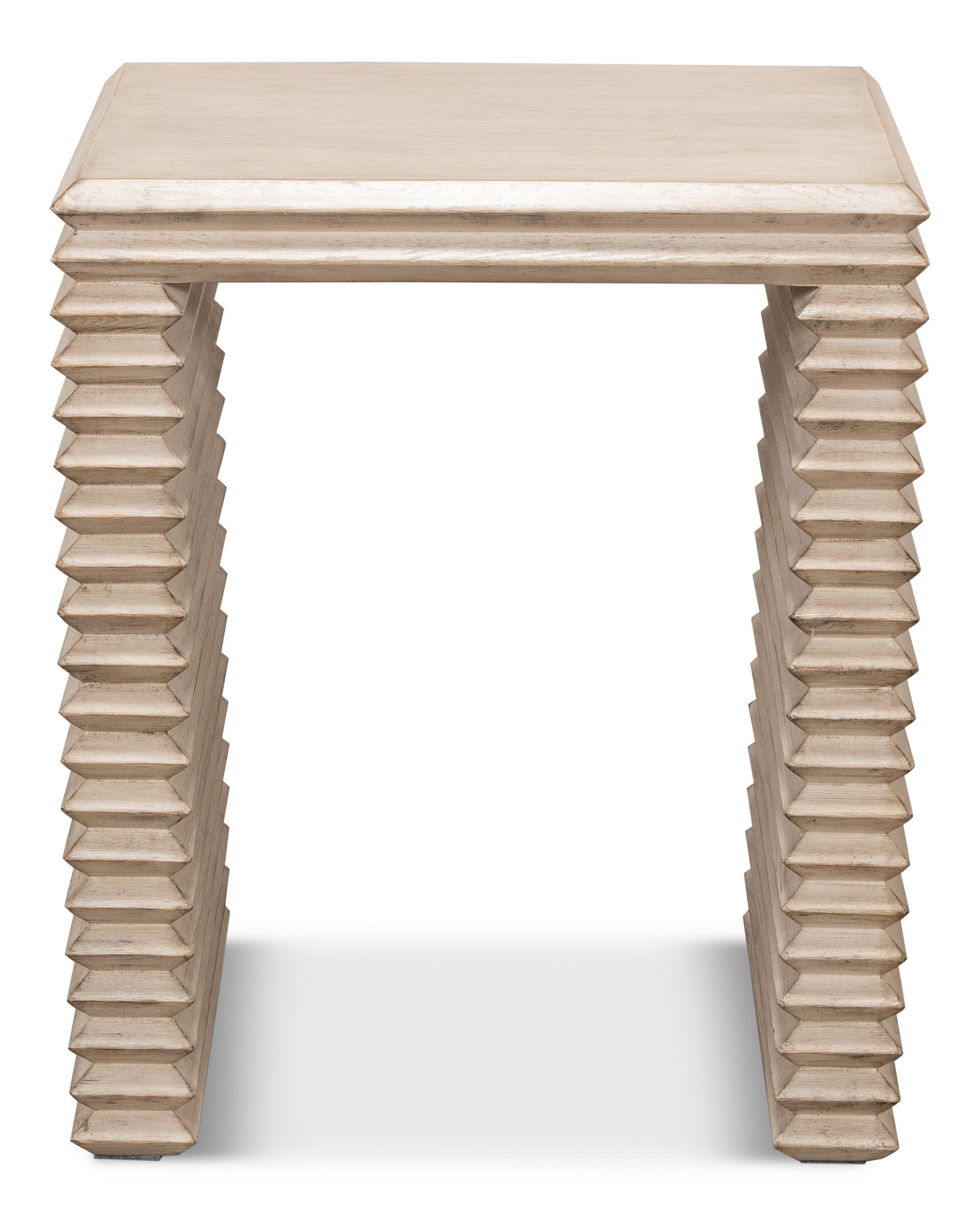 STACKED SIDE TABLE, STONE GREY