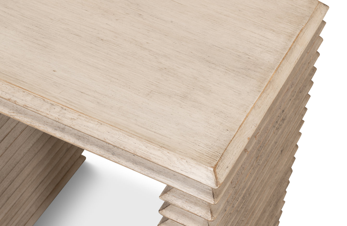 STACKED SIDE TABLE, STONE GREY