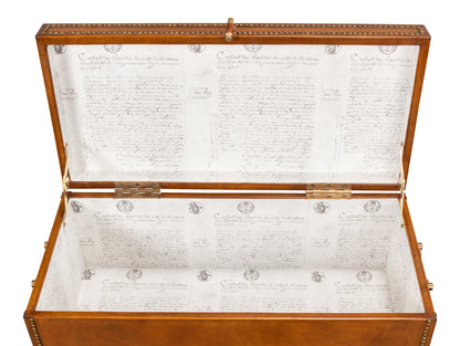 Remington Leather Box On Stand