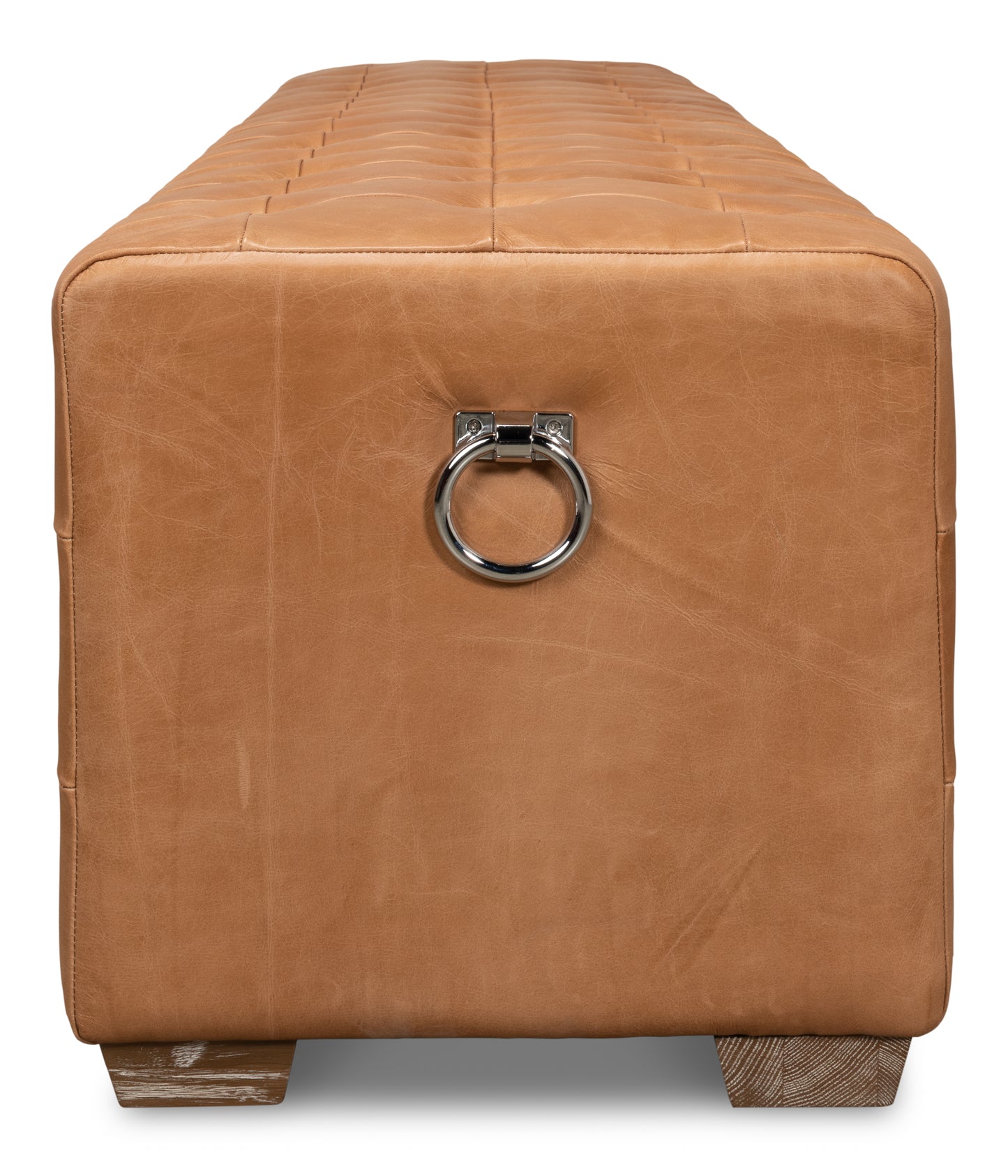 BEAM BENCH TUFTED LEATHER