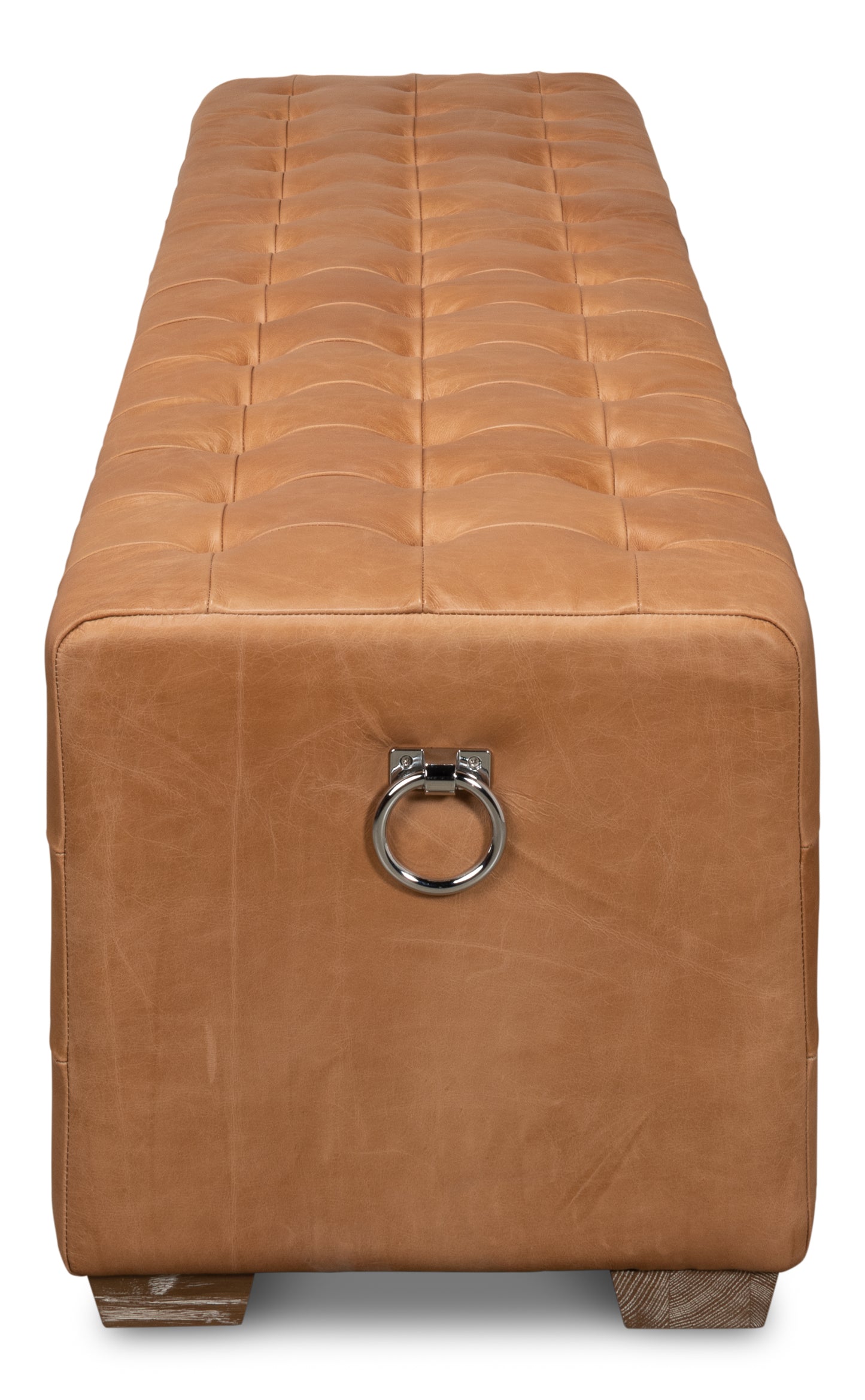 BEAM BENCH TUFTED LEATHER