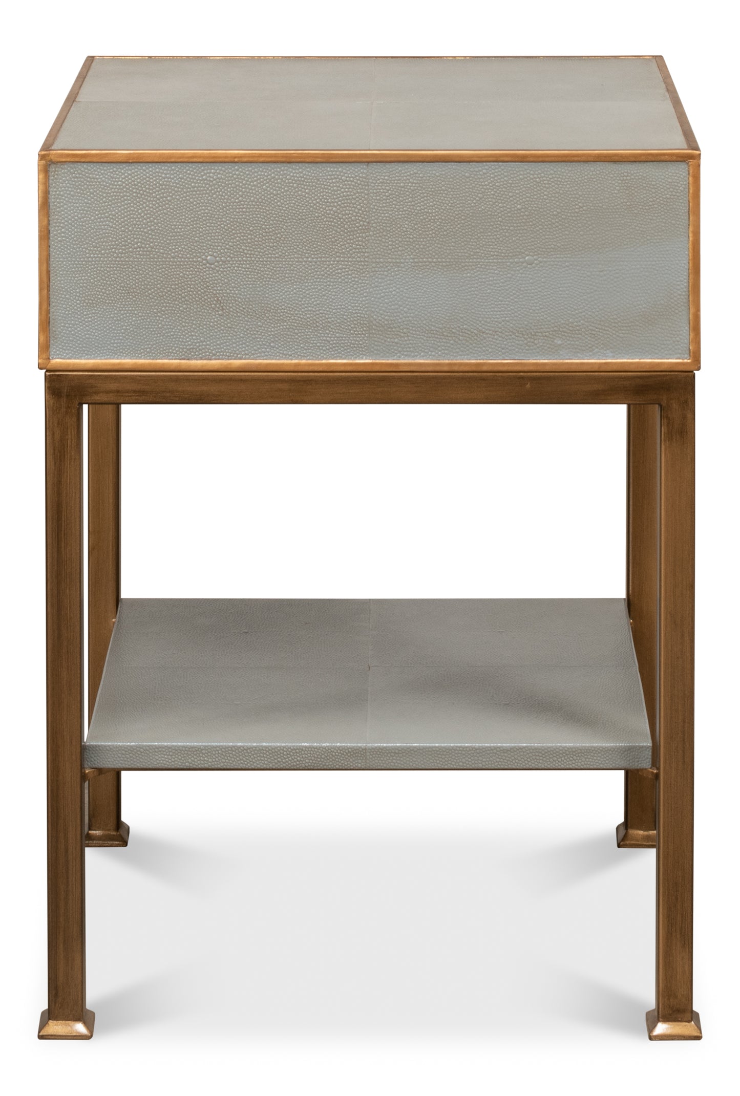 Gillian One Drawer Nightstand  Storm Gry
