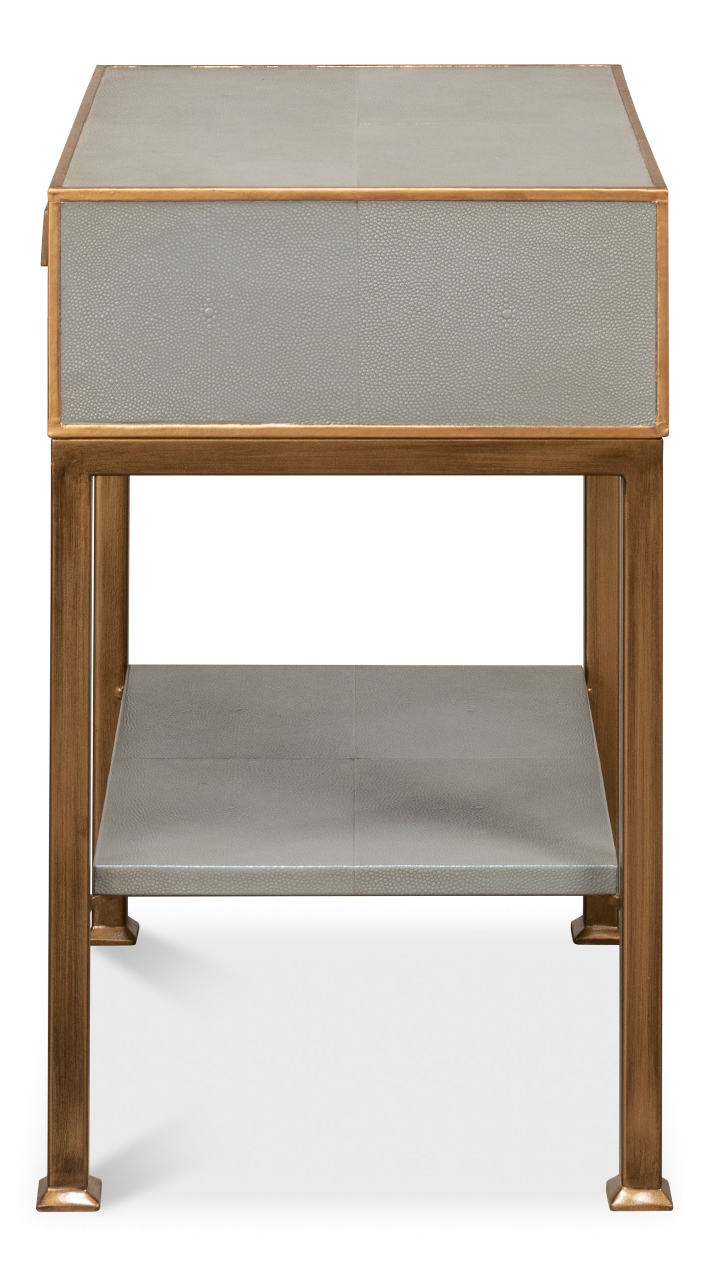 Gillian One Drawer Nightstand  Storm Gry