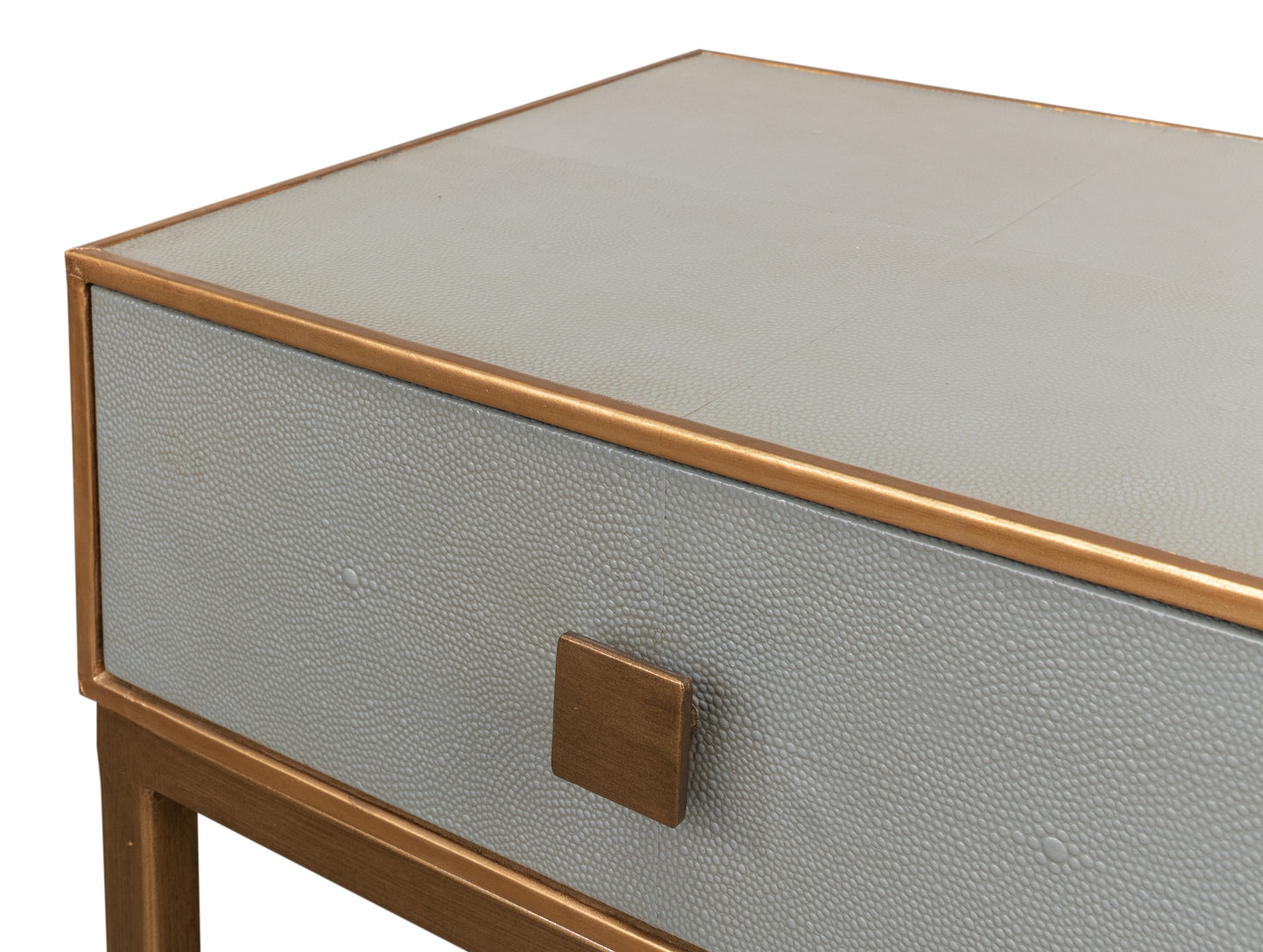 Gillian One Drawer Nightstand  Storm Gry