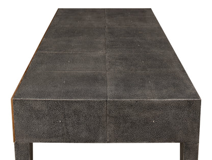 Gabriella Shagreen Desk/Table - Antique Grey