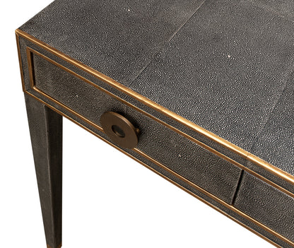 Gabriella Shagreen Desk/Table - Antique Grey