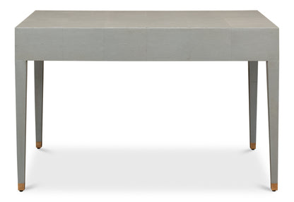 Gabriella Shagreen Desk/Table - Storm Grey