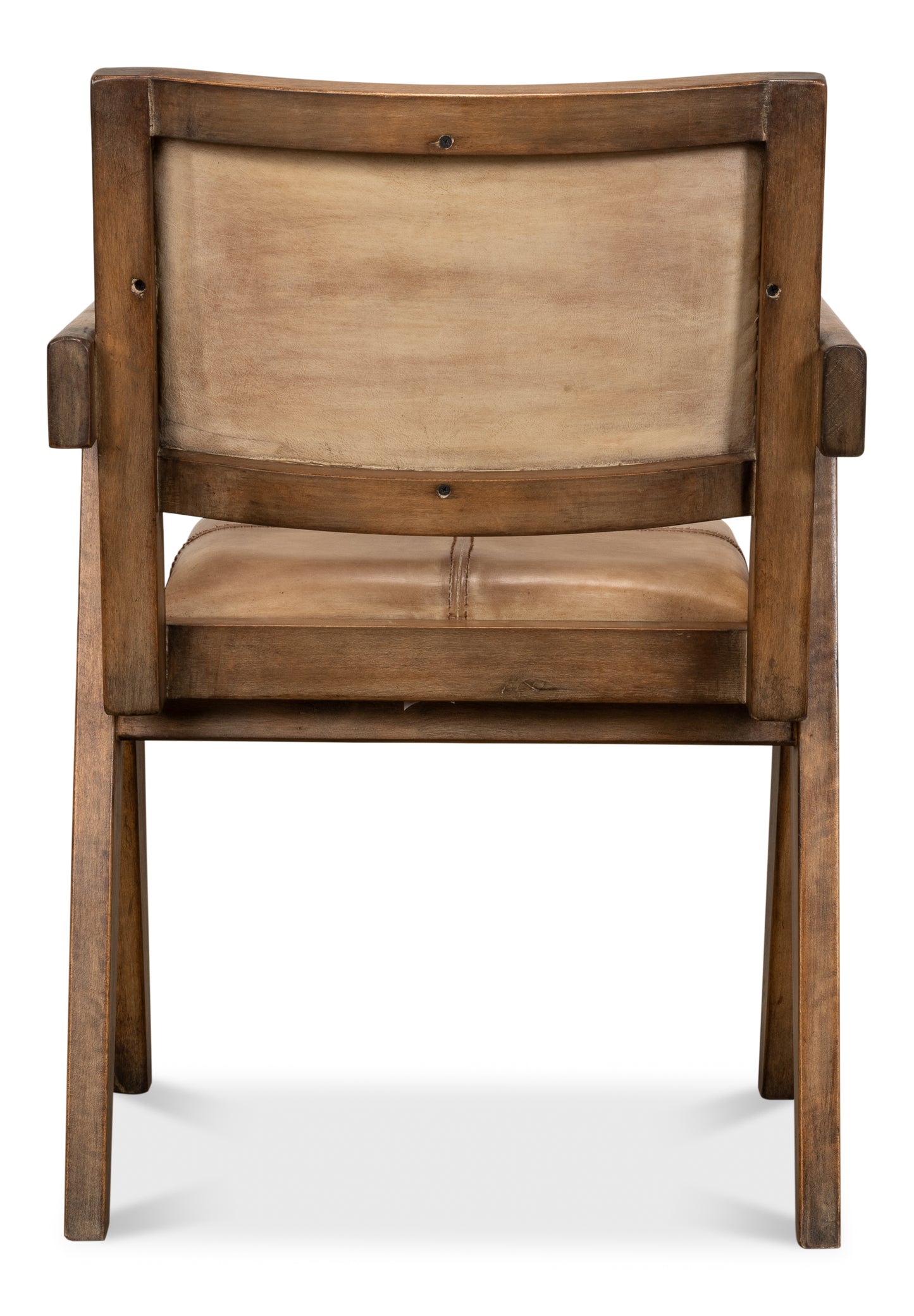 ANGUS CHAIR, BROWN W/BROWN LEATHER