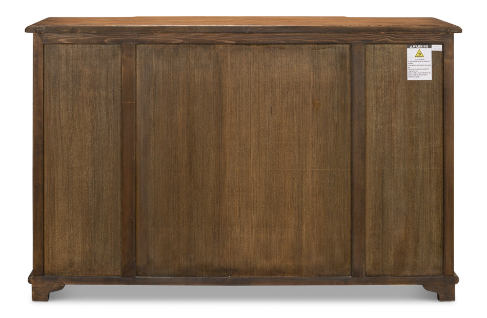 Entree' Sideboard Brown Finish
