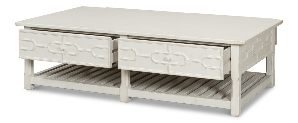 Isla Coffee Table Antique White