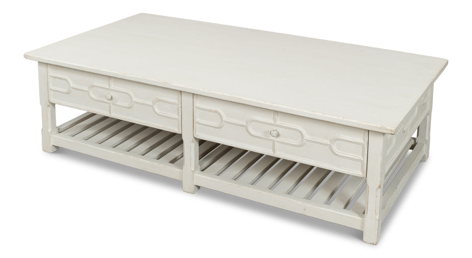 Isla Coffee Table Antique White