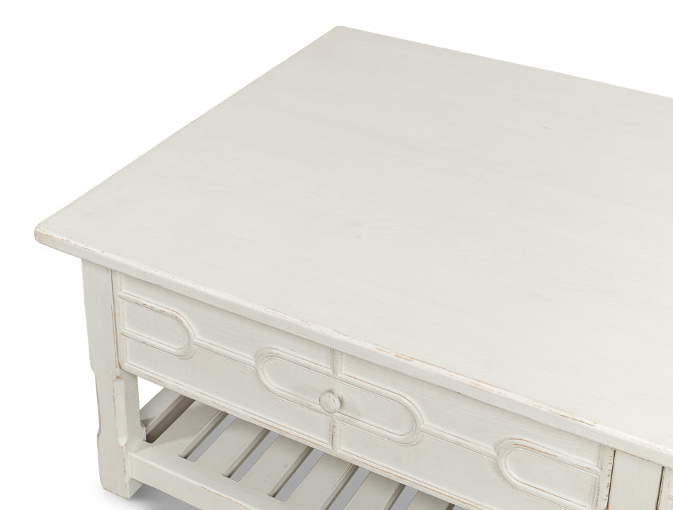Isla Coffee Table Antique White