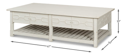 Isla Coffee Table Antique White