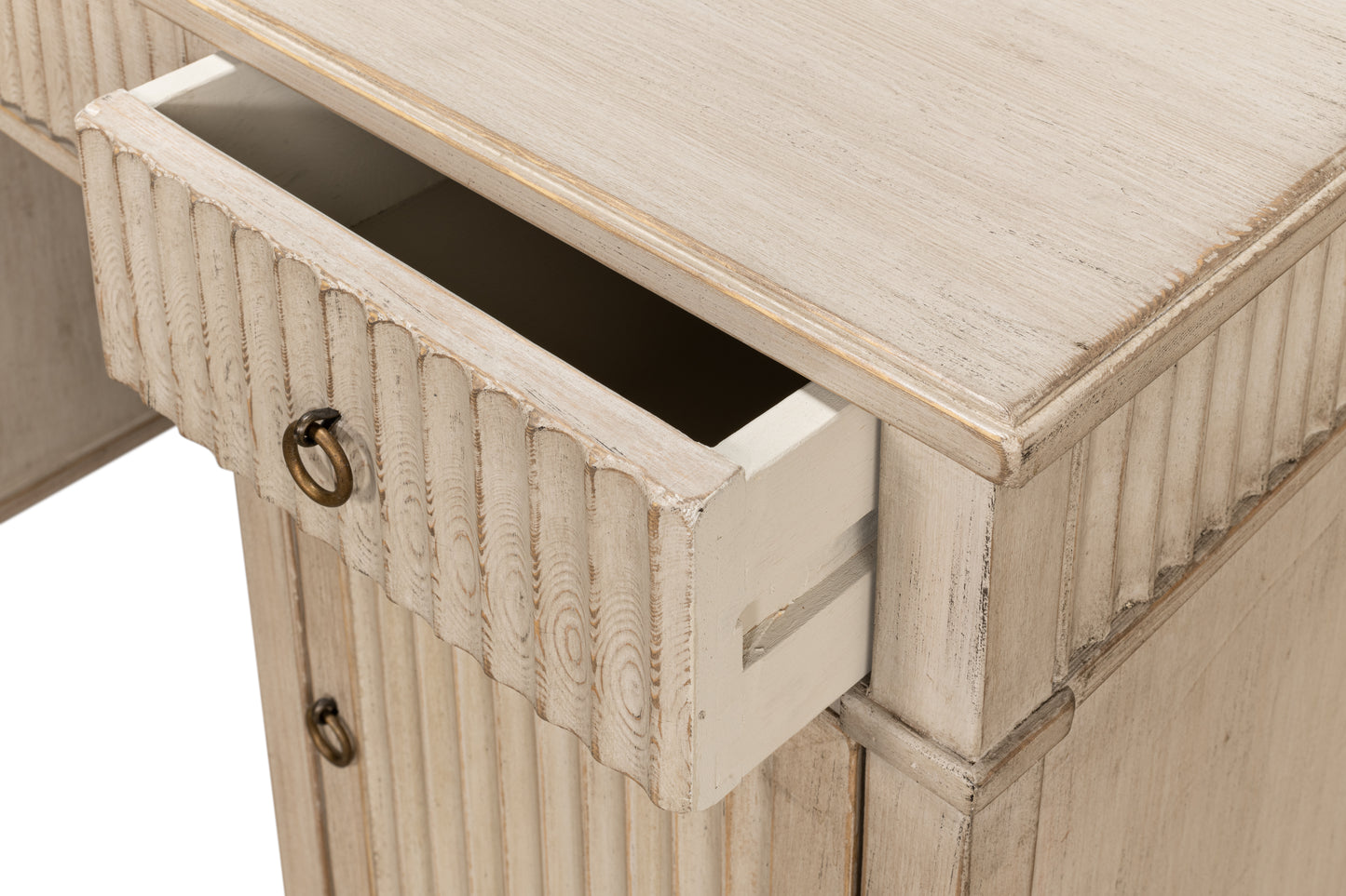 Inspire Desk  Stone Grey