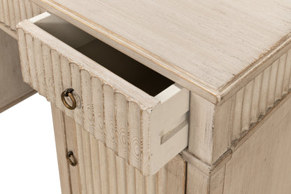 Inspire Desk  Stone Grey