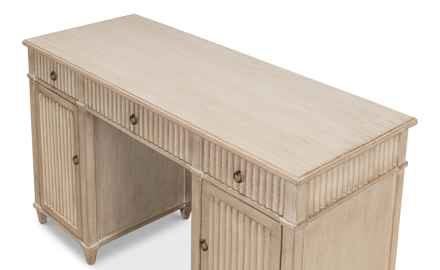 Inspire Desk  Stone Grey