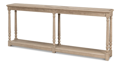 Sierra Equestrian Console Table Barn Grey