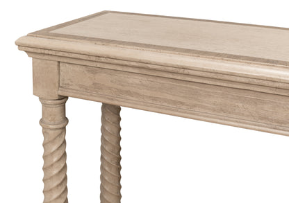 Sierra Equestrian Console Table Barn Grey