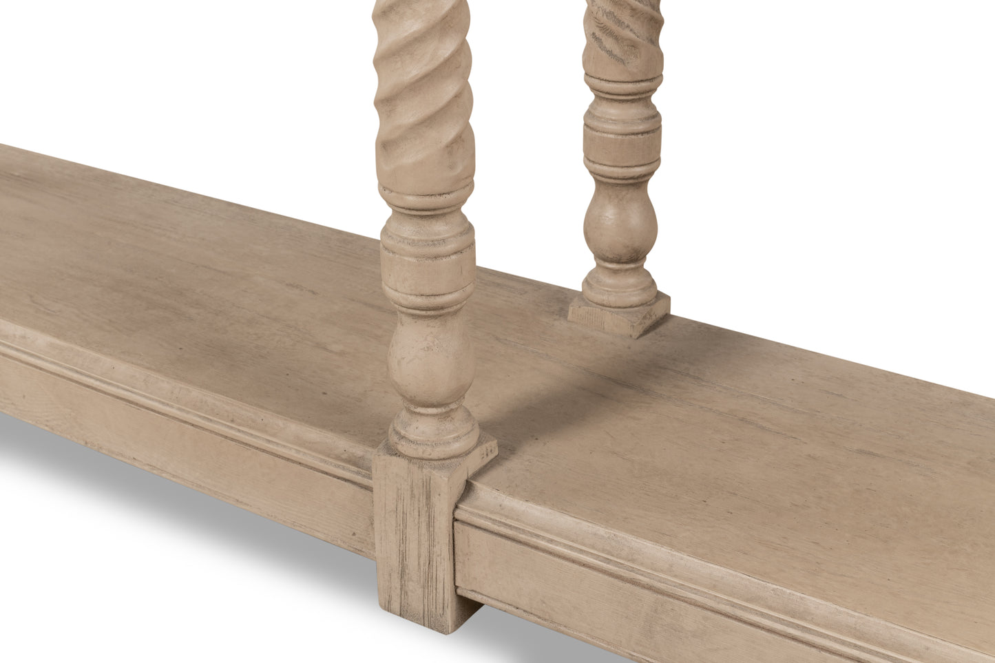 Sierra Equestrian Console Table Barn Grey