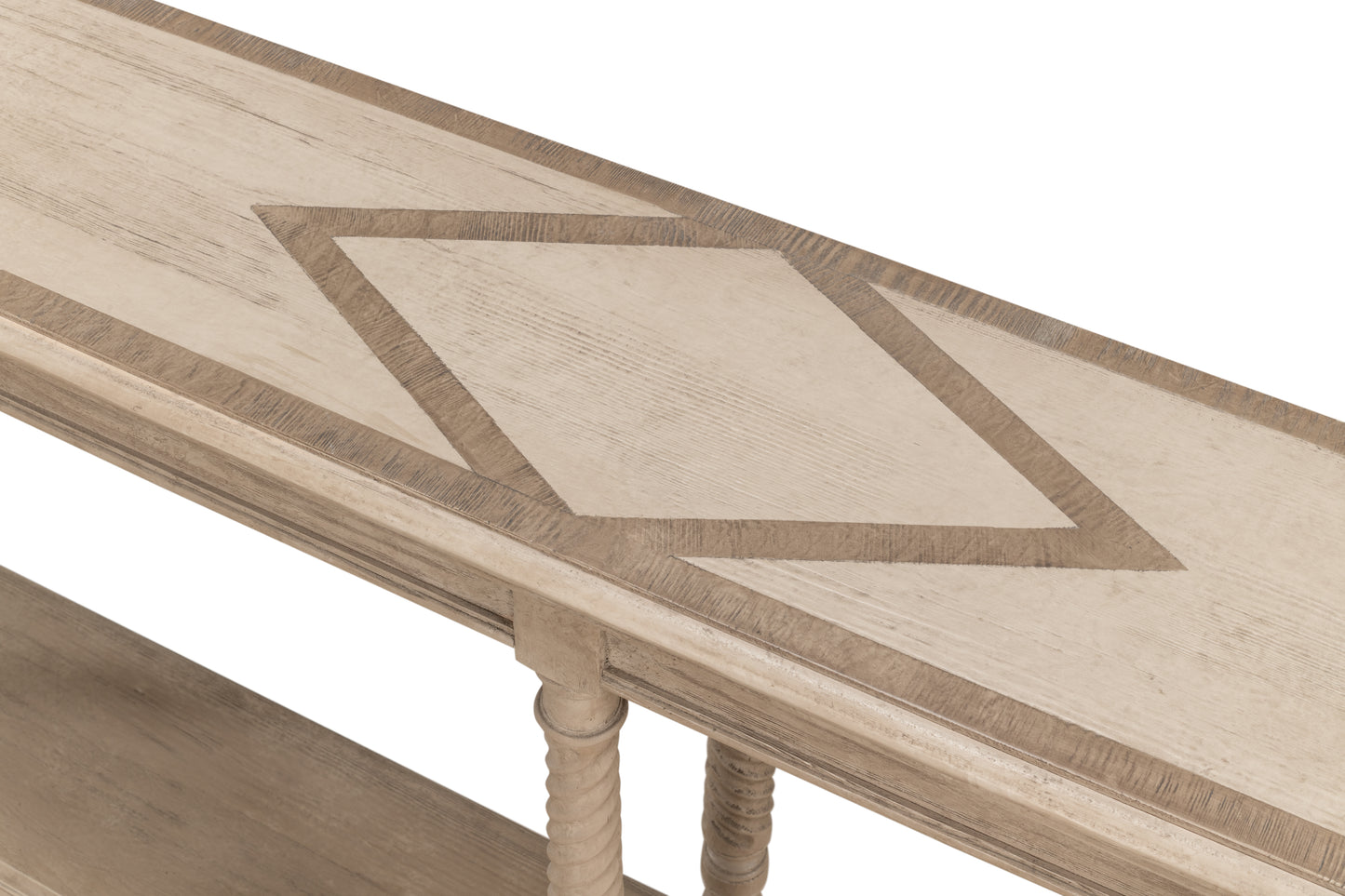 Sierra Equestrian Console Table Barn Grey