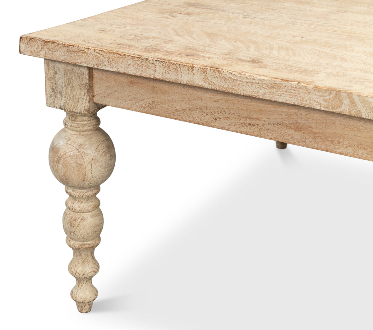Jocelyn Turned Leg Craftsmanship Coffee Table