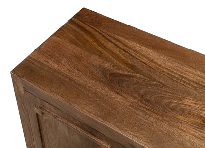 Benedict Brown Wood Sideboard Credenza