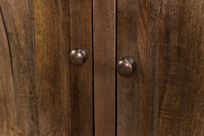 Benedict Brown Wood Sideboard Credenza