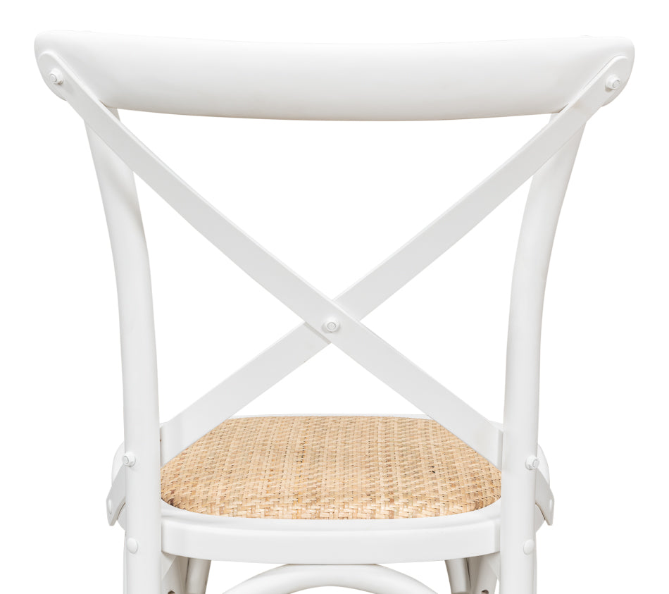 Tuileries Side Chair, White