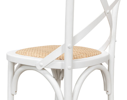 Tuileries Side Chair, White