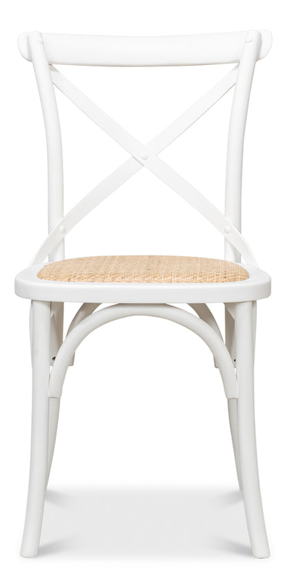 Tuileries Side Chair, White