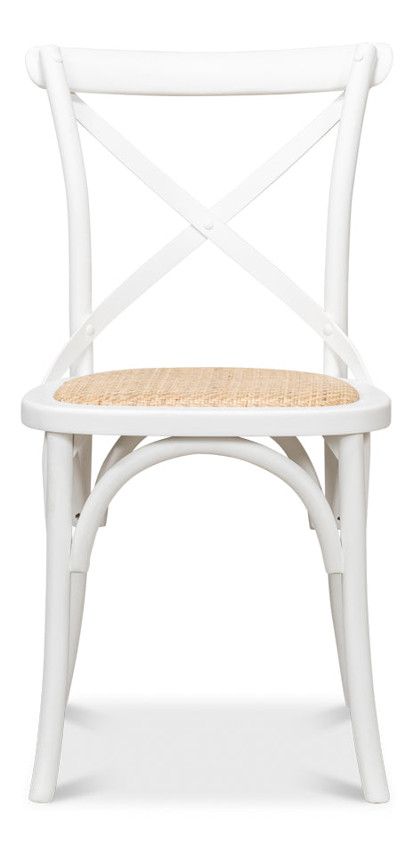 Tuileries Side Chair, White