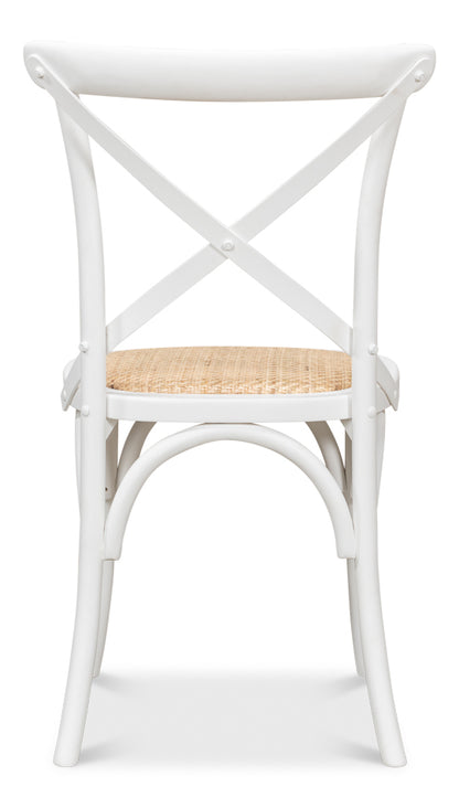 Tuileries Side Chair, White
