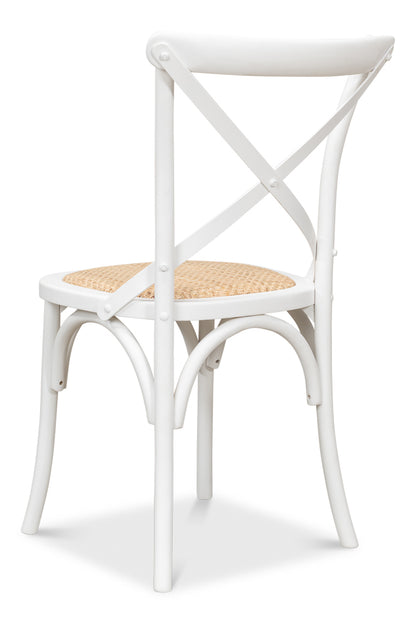 Tuileries Side Chair, White