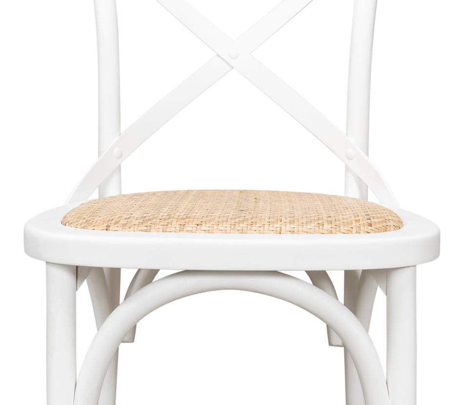 Tuileries Side Chair, White