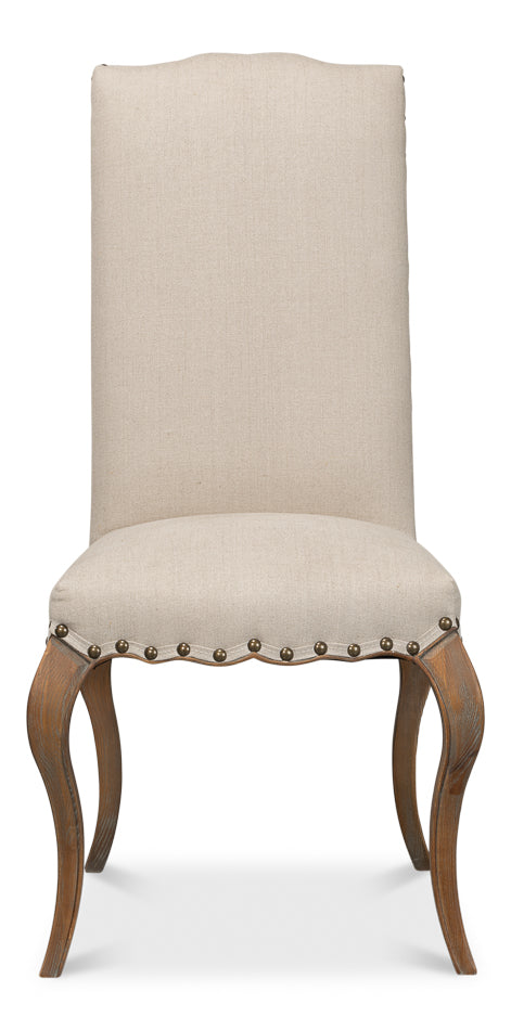 THORNE SIDE CHAIR, BEIGE