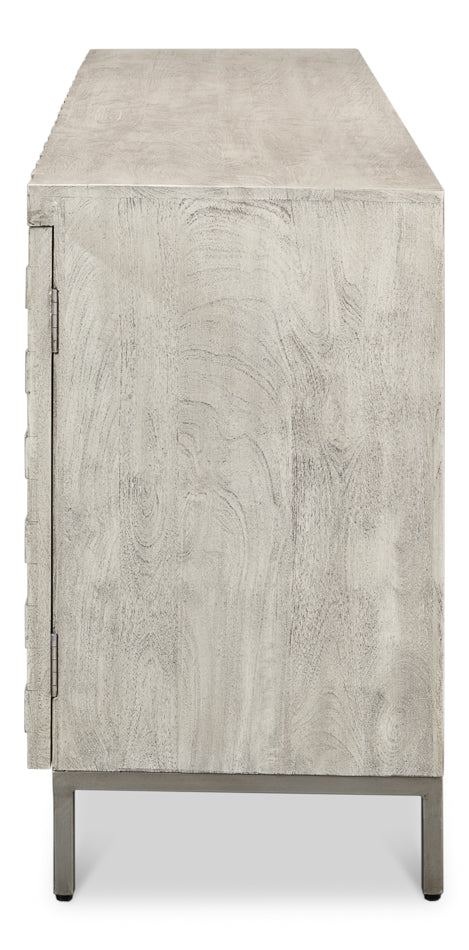 CUBIST FOUR DOOR SIDEBOARD